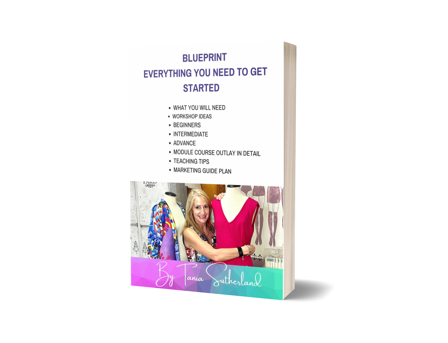 Sewing school classes business startup blueprint Tania Sutherland