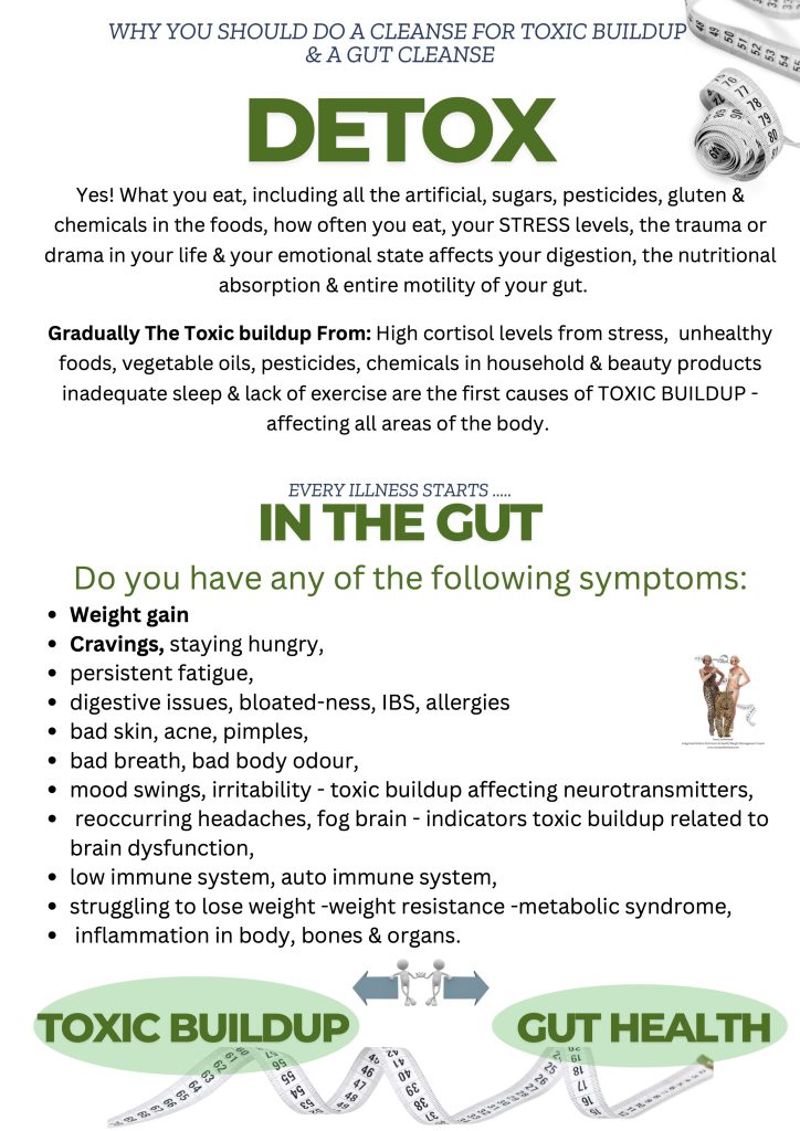 REMOVING TOXINS, CHEMICAL & PARASITES DETOX BENEFITS