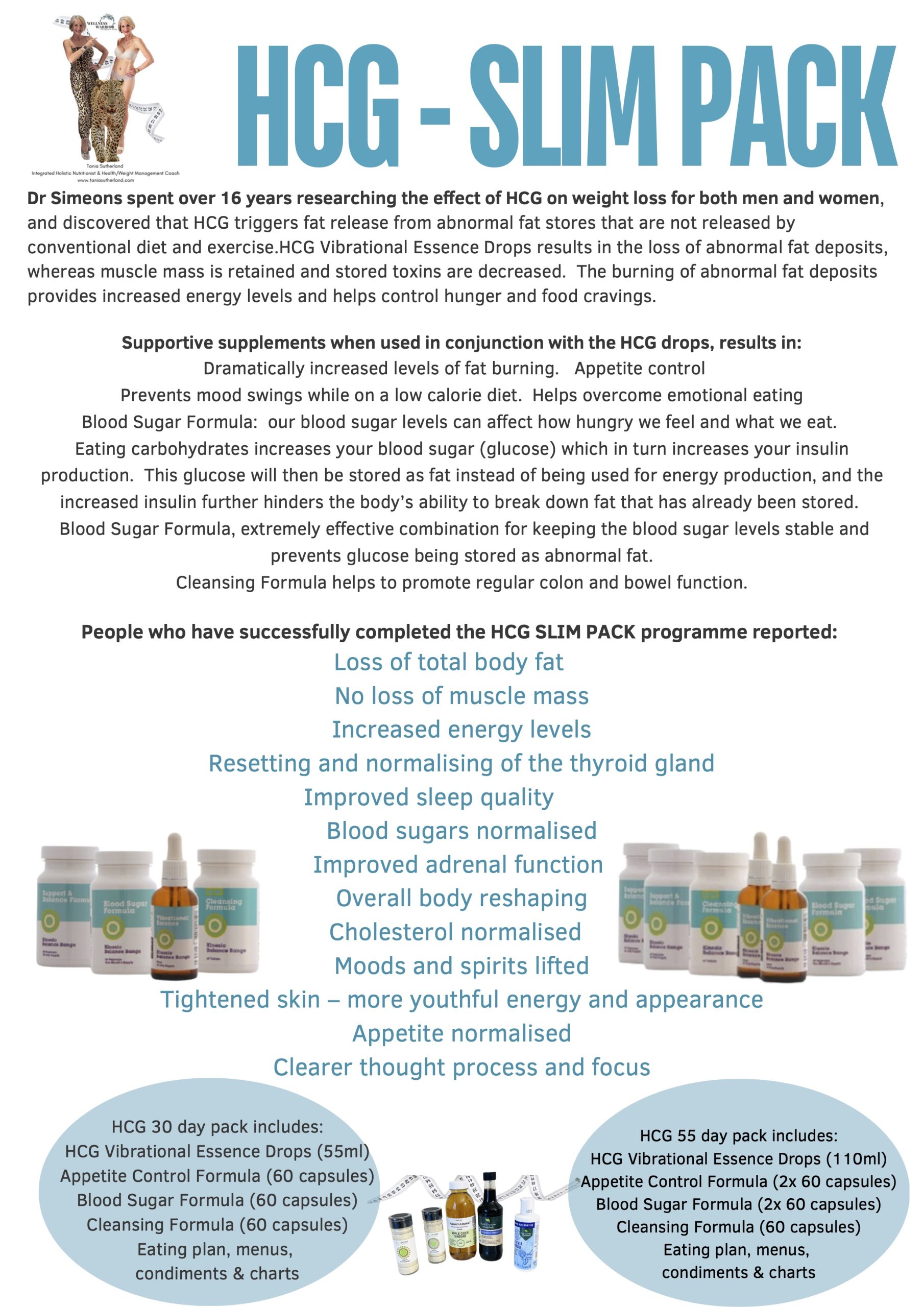 HCG diet releases stored fats