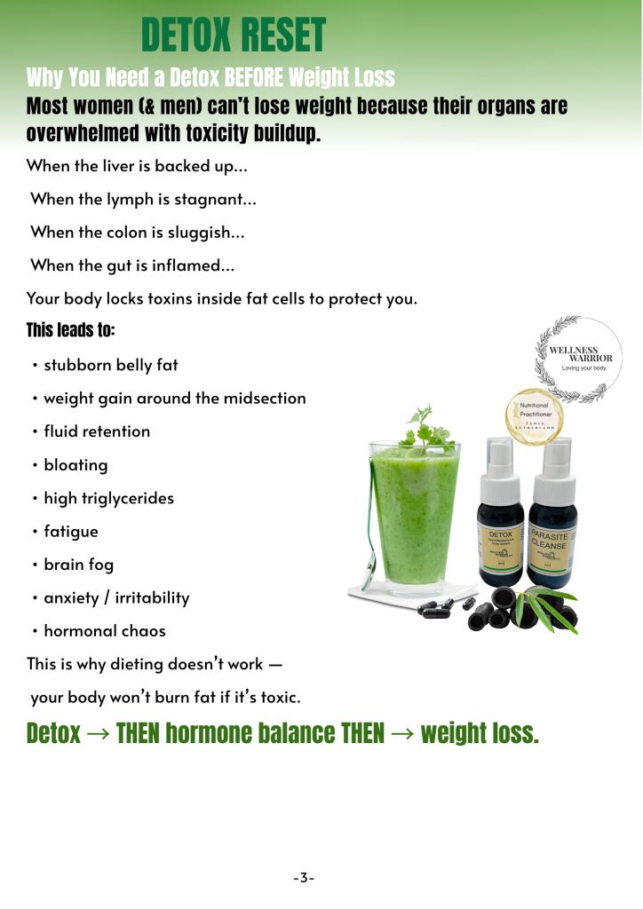 Why you need to detox