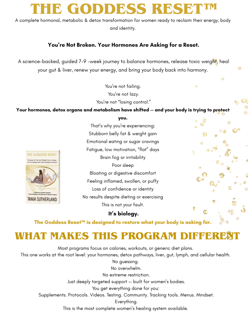 Goddess Reset Program